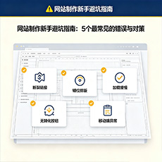 北海建站-网站制作新手避坑指南：5个最常见的错误与对策