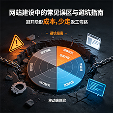 北海建站-网站建设中的常见误区与避坑指南